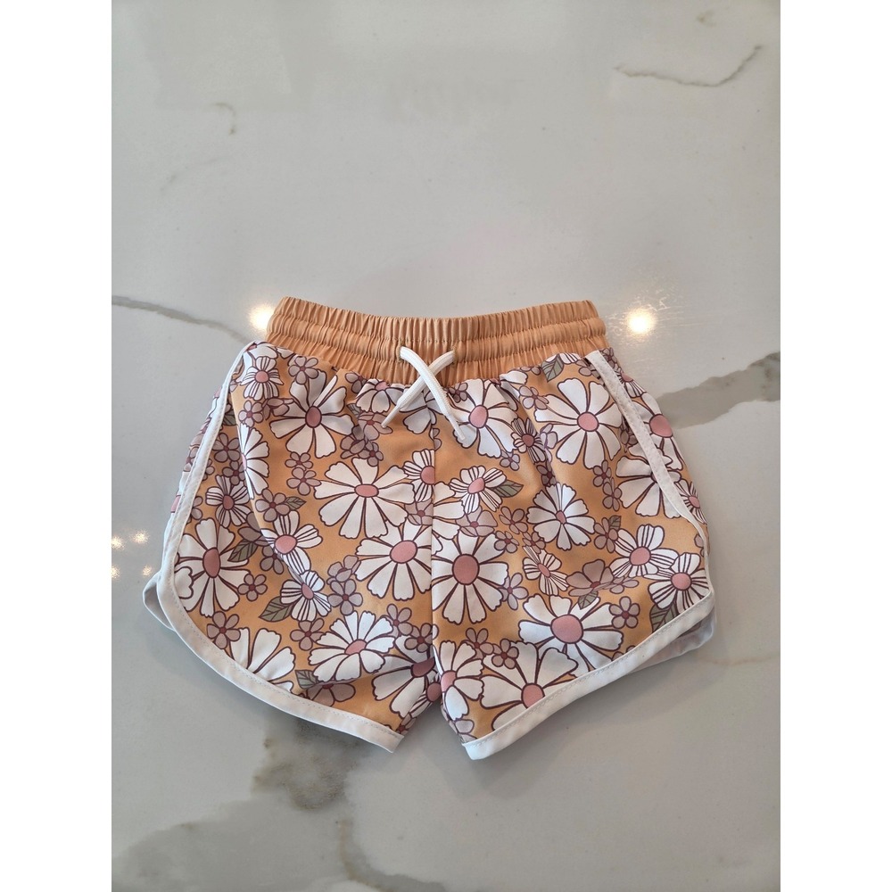 Little co baby boy swim trunks 12 mos